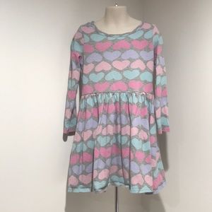 Hearts dress EUC Size S 5/6